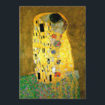 The Kiss Gustav Klimt Wedding | Invitation<br><div class="desc">This invitation is part of the complete wedding suite of save the date,  place cards,  table cards,  RSVP and more for the bride and Groom under The Kiss by Gustav Klimt in Wedding Themes. This famous Art Nouveau painting is perfect for the occasion.</div>