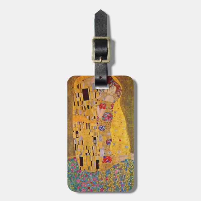 The Kiss Luggage Tag (Front Vertical)