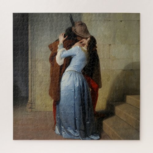 The Kiss of couple 1859 Francesco Hayez Jigsaw Puzzle