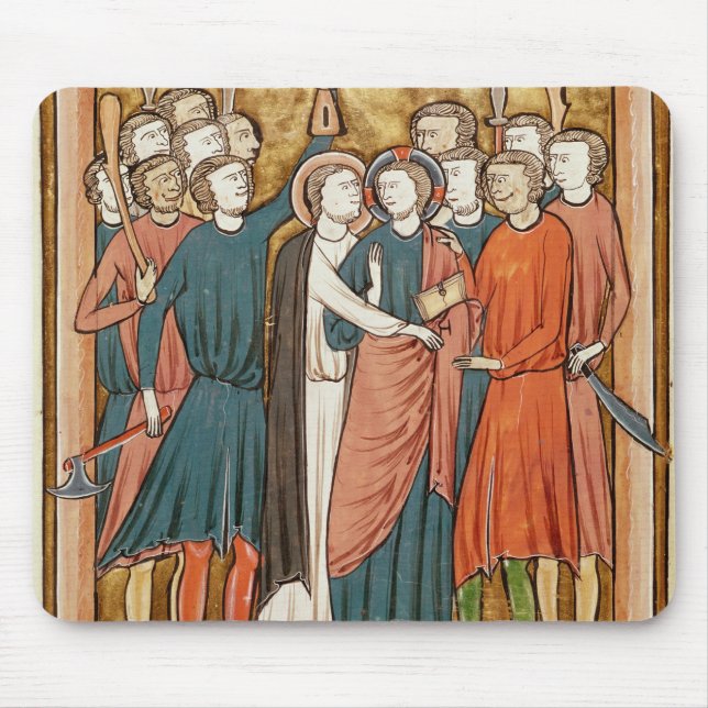 The Kiss of Judas, 'Psautier a l'Usage de Paris' Mouse Pad (Front)