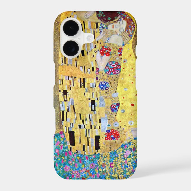 The Kiss (original Der Kuss) by Gustav Klimt Case-Mate iPhone Case (Back)
