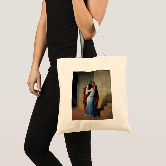 The Kiss Pinacoteca di Brera Milan 1859 Tote Bag