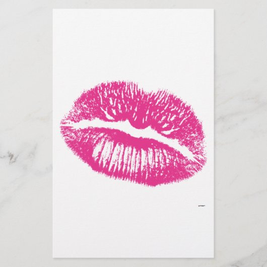 The Kiss, Pink Lips (Front)