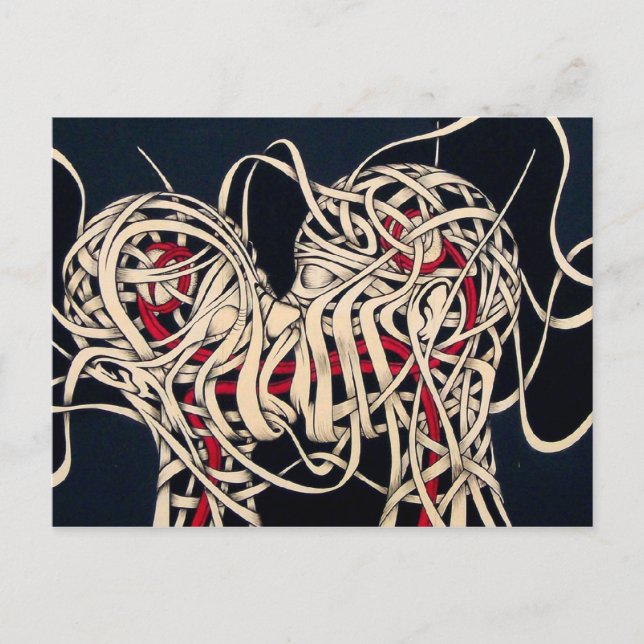 The Kiss Postcard (Front)