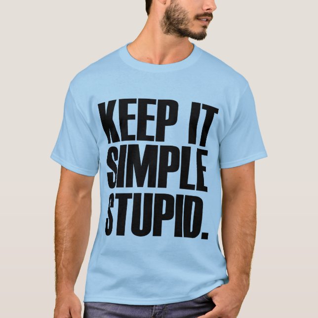 THE KISS PRINCIPLE T-Shirt (Front)