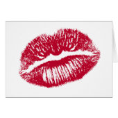 The Kiss, Red Lips (Front Horizontal)