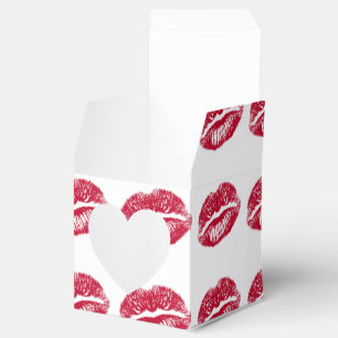The Kiss, Red Lips Favor Boxes