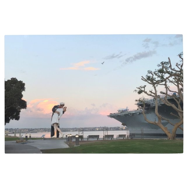 The Kiss San Diego Metal Print (Front)