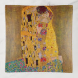 The Kiss Trinket Tray<br><div class="desc">"The Kiss" by Gustave Klimt (1908,  oil and gold leaf on canvas,  Österreichische Galerie Belvedere museum,  Belvedere Palace,  Vienna,  Austria)</div>