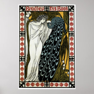 The Kiss Vintage William H Bradley Poster