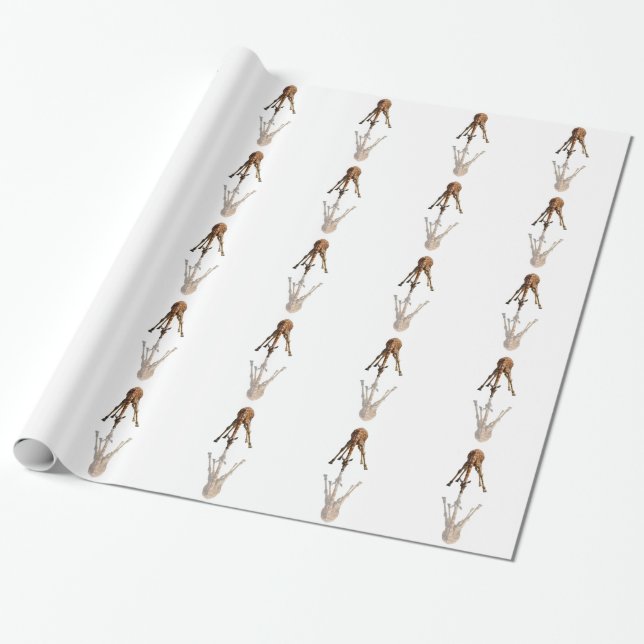 THE KISS WRAPPING PAPER (Unrolled)