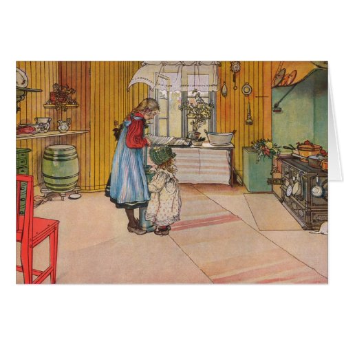 The Kitchen by Carl Larsson Customizable