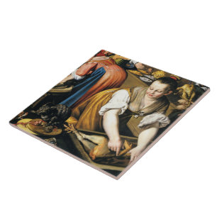 The Kitchen in detail by Vincenzo Campi Tile