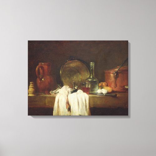 The Kitchen Table Canvas Print