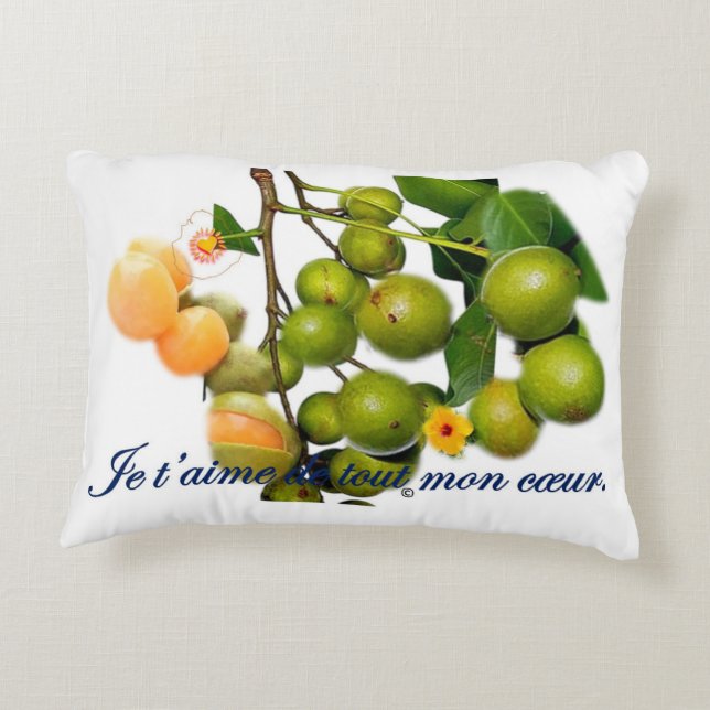 The kitchenette accent pillow (Back)