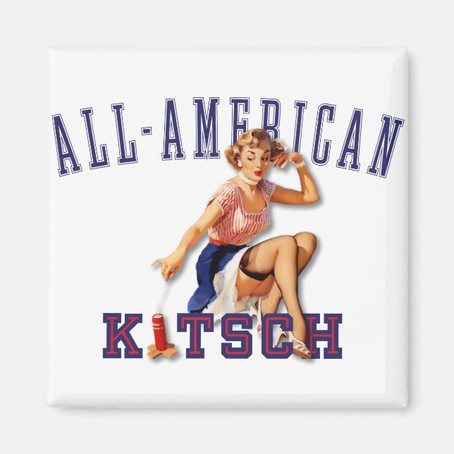 The Kitsch Bitsch : All-American Kitsch Magnet (Front)