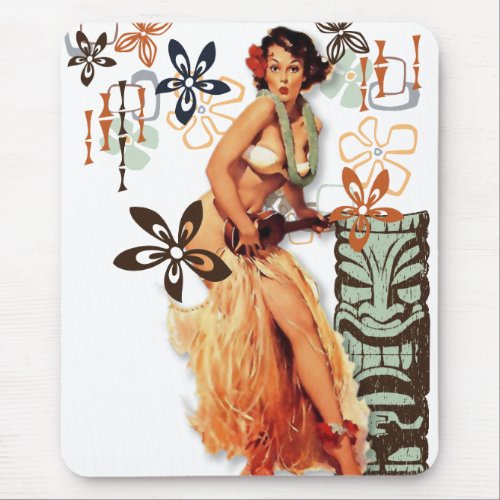 The Kitsch Bitsch  Aloha Oops Mouse Pad