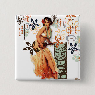 The Kitsch Bitsch : Aloha Oops! Pinback Button