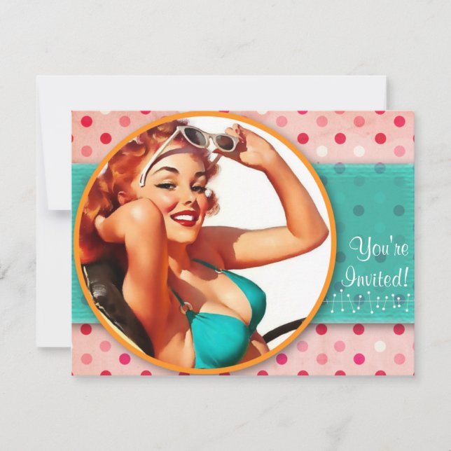 The Kitsch Bitsch : ANY PARTY Invitations (Front)