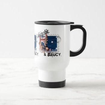 The Kitsch Bitsch : Aussie & Saucy Pin-up Travel Mug by kitschbitsch at Zazzle
