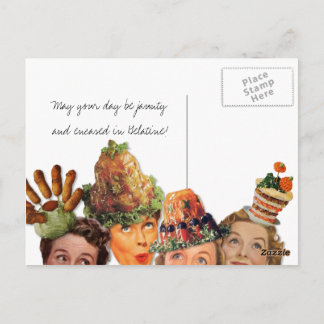 The Kitsch Bitsch : Disembodied Ladies of Kitsch Postcard