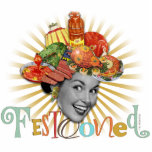 The Kitsch Bitsch &#169; : Famously Festooned! Cutout at Zazzle