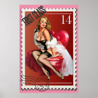 The Kitsch Bitsch : First Class Valentine Poster