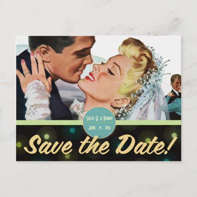 The Kitsch Bitsch : For Better ... Announcement Postcard (Front)