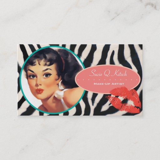 Customizable The Kitsch Bitsch : Glam-A-Zon Business Card