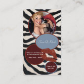 The Kitsch Bitsch : Glam-A-Zon Business Card (Back)