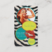 The Kitsch Bitsch : Glam-A-Zon Business Card (Back)