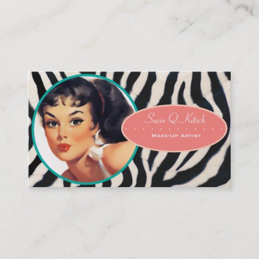 Customizable The Kitsch Bitsch : Glam-A-Zon Business Cards