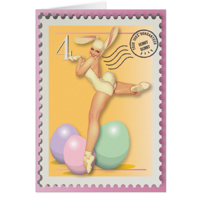 The Kitsch Bitsch  Hippity Hoppity Bunny Pin Up Cards