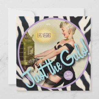 The Kitsch Bitsch : Just The Gals! Invitation