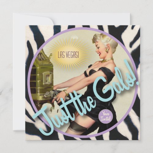 The Kitsch Bitsch : Just The Gals! Custom Invite