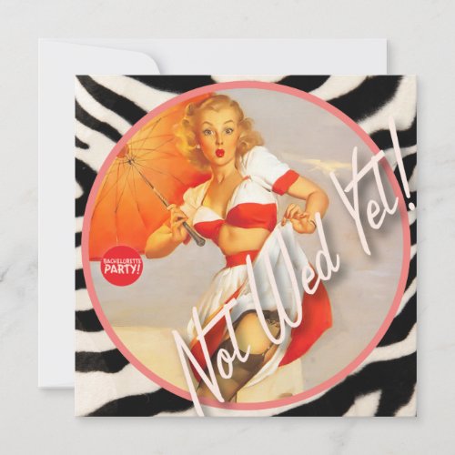 The Kitsch Bitsch : Not Wed Yet! Personalized Announcements