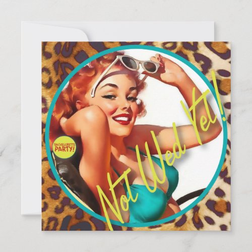 The Kitsch Bitsch : Not Wed Yet! Personalized Announcements