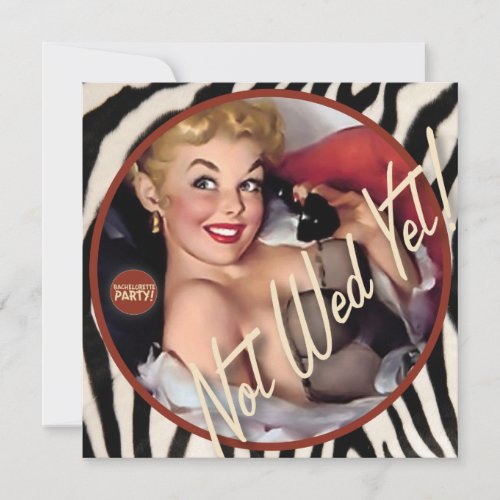 The Kitsch Bitsch : Not Wed Yet! Personalized Announcements