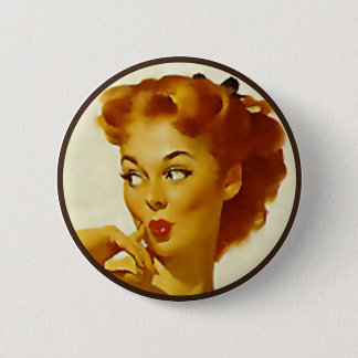 The Kitsch BItsch : Pin-Up Portraits Button