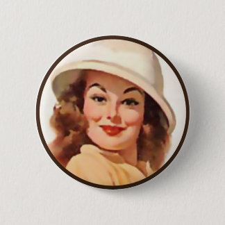 The Kitsch BItsch : Pin-Up Portraits Pinback Button