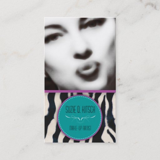 Customizable The Kitsch Bitsch : Retro Glamour Girl Business Card Templates