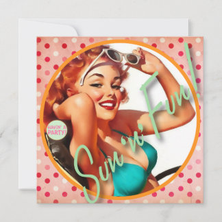 The Kitsch Bitsch : Sun 'n' Fun Invitation