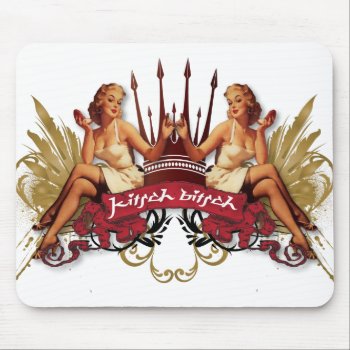The Kitsch Bitsch : Twin Tattoo Pin-up Mouse Pad by kitschbitsch at Zazzle