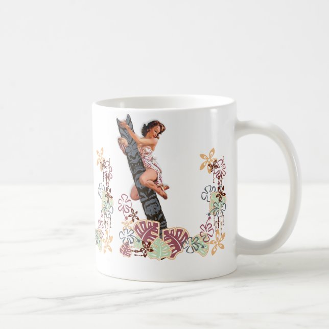 The Kitsch Bitsch : Up A Tiki Tree! Coffee Mug (Right)