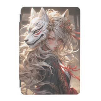 The Kitsune's Silent Vow | Japanese Fox Samurai iPad Mini Cover