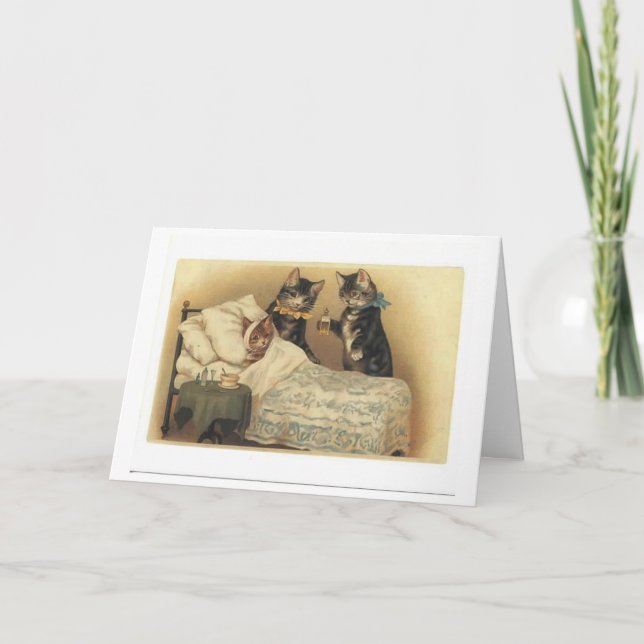 The Kitty Get Well Card (Front)