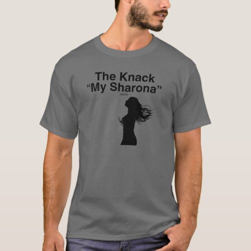 The Knack My Sharona 1970s Rock Sensation T_Shirt