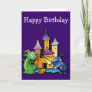 The Knight and the Dragon Birthday Card