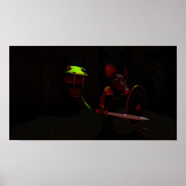 The Knight and the Dragon Poster (Front)