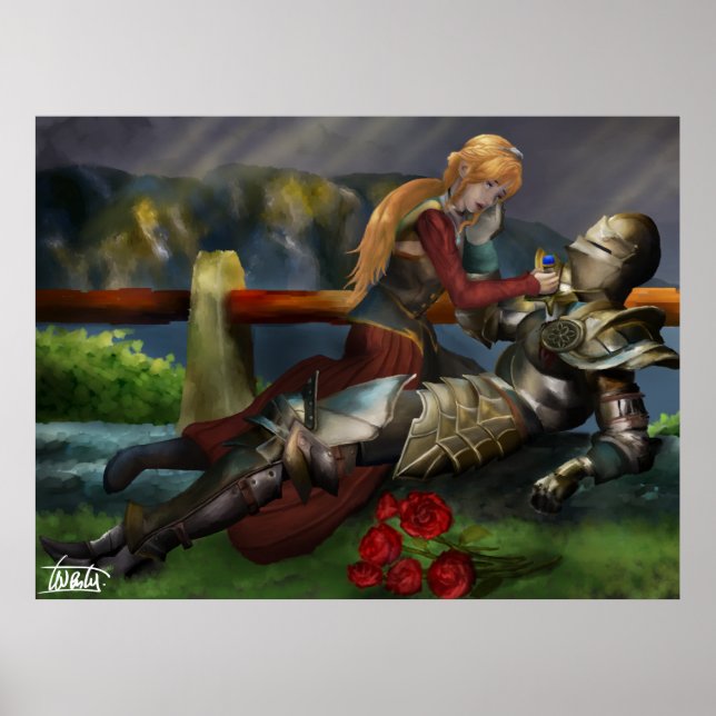 The Knight and The Princess Poster (Front)